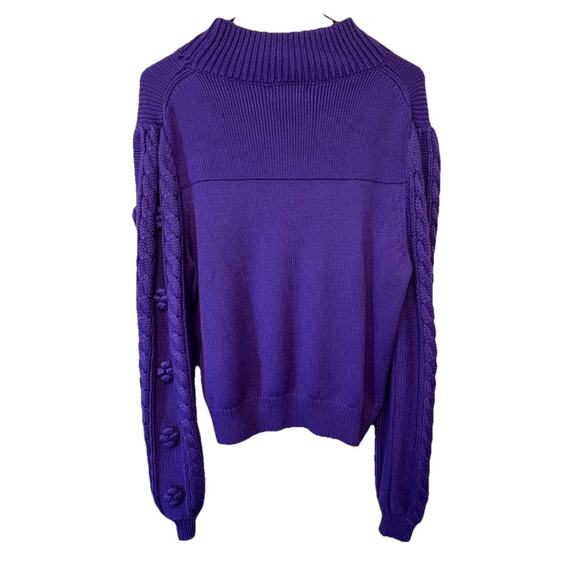Maeve Anthropologie Kiara Wool Blend Sweater, Size Large - Picture 2 of 8